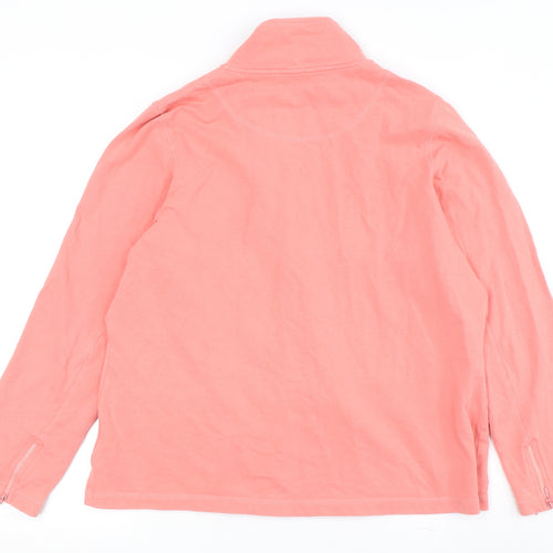 Dash Women's Pink Jacket Size 14, Casual Full Zip Top