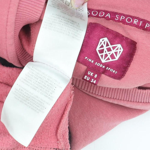 Pink Soda Women's Pink Hoodie Size 8 Pullover