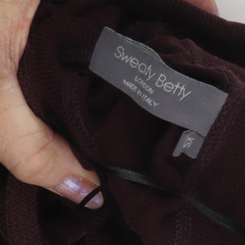 Sweaty Betty Women's Brown Pullover Sweatshirt S