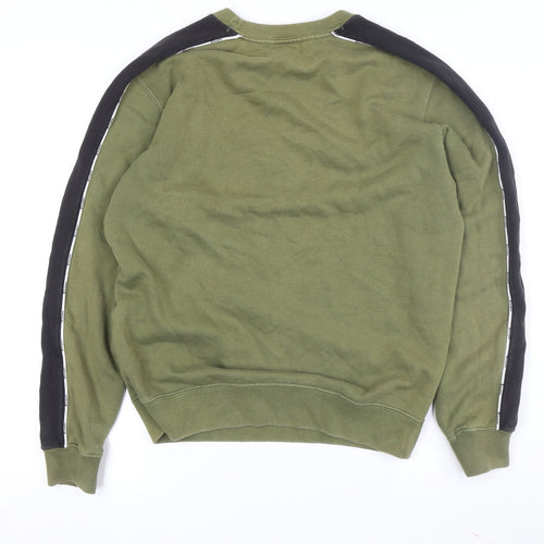 Champion Men's Green Pullover Sweatshirt S