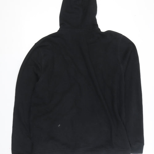 Billabong Men's XL Black Full Zip Hoodie Graphic Print