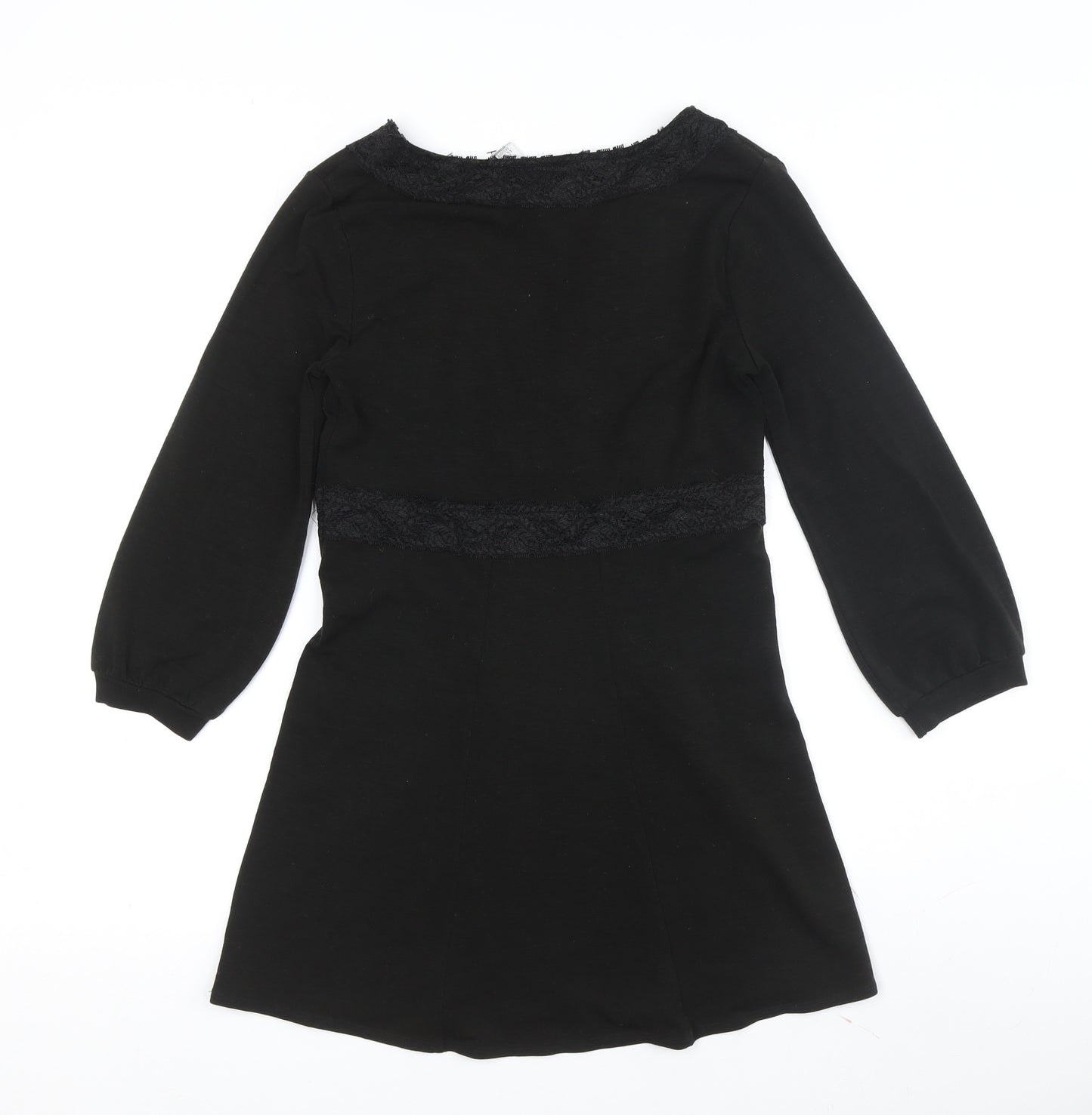 Nine West Women's Black V-Neck Knit Top XS