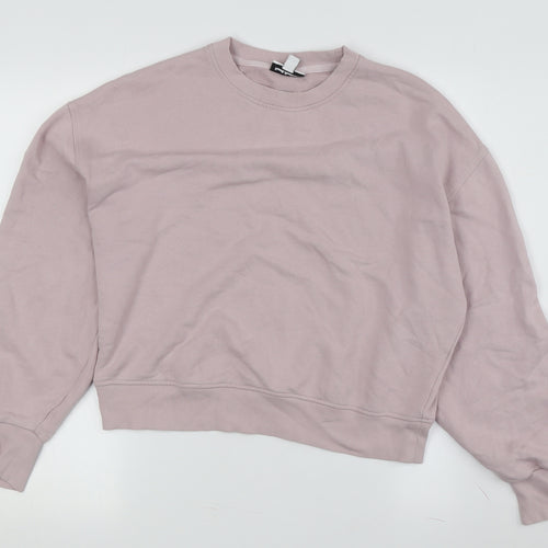Frank And Oak Women's Pink Pullover Sweatshirt, Size S