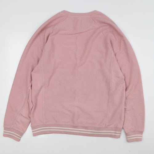 Jack Wills Women's Pink M Pullover Sweatshirt