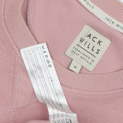 Jack Wills Women's Pink M Pullover Sweatshirt