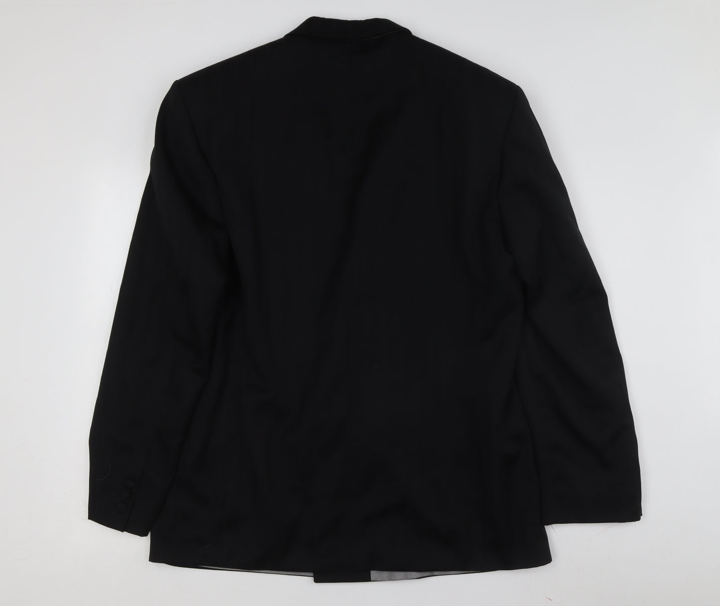 Principles Men's Black Double-Breasted Blazer 42R