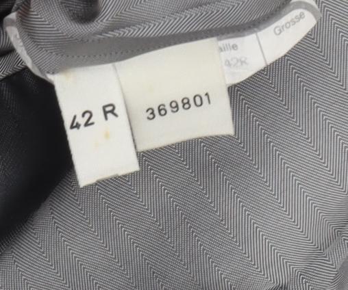 Principles Men's Black Double-Breasted Blazer 42R