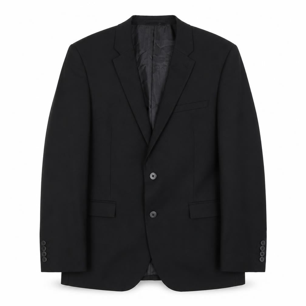 Front view of Marks & Spencer Men's Black Suit Jacket, size 42R
