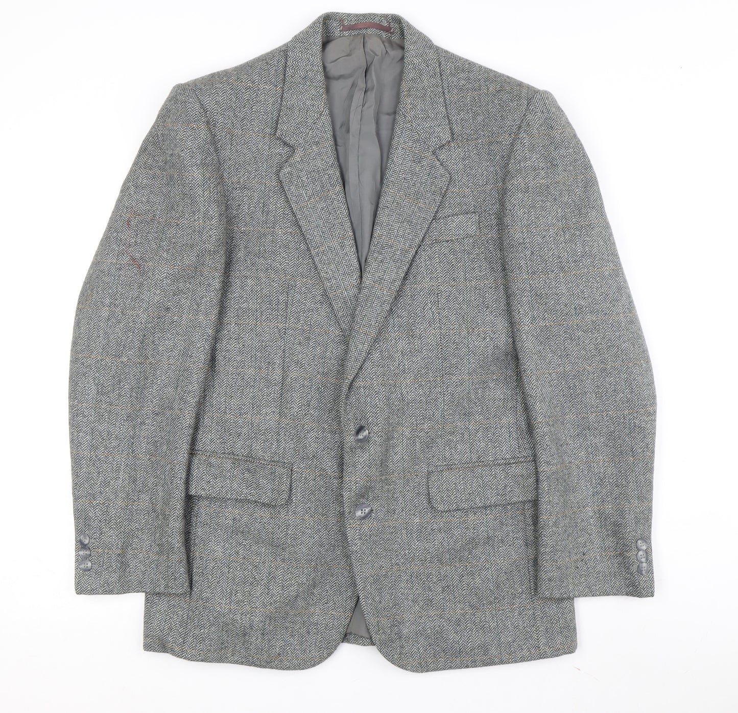 Kilmaine Men's Grey Wool Tweed Blazer 40R