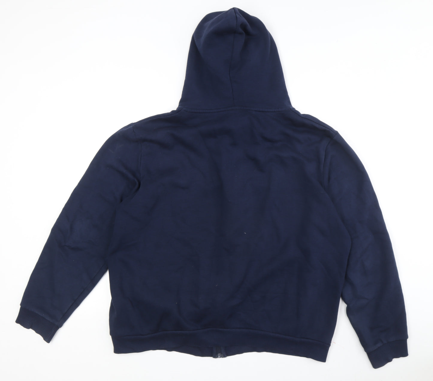 LFC Men's Blue Full Zip Hoodie XL with Logo
