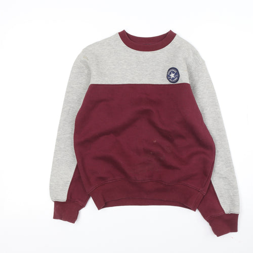 Converse Boys Multicoloured Sweatshirt, 7-8 Years, Colourblock