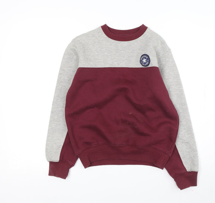 Converse Boys Multicoloured Sweatshirt, 7-8 Years, Colourblock