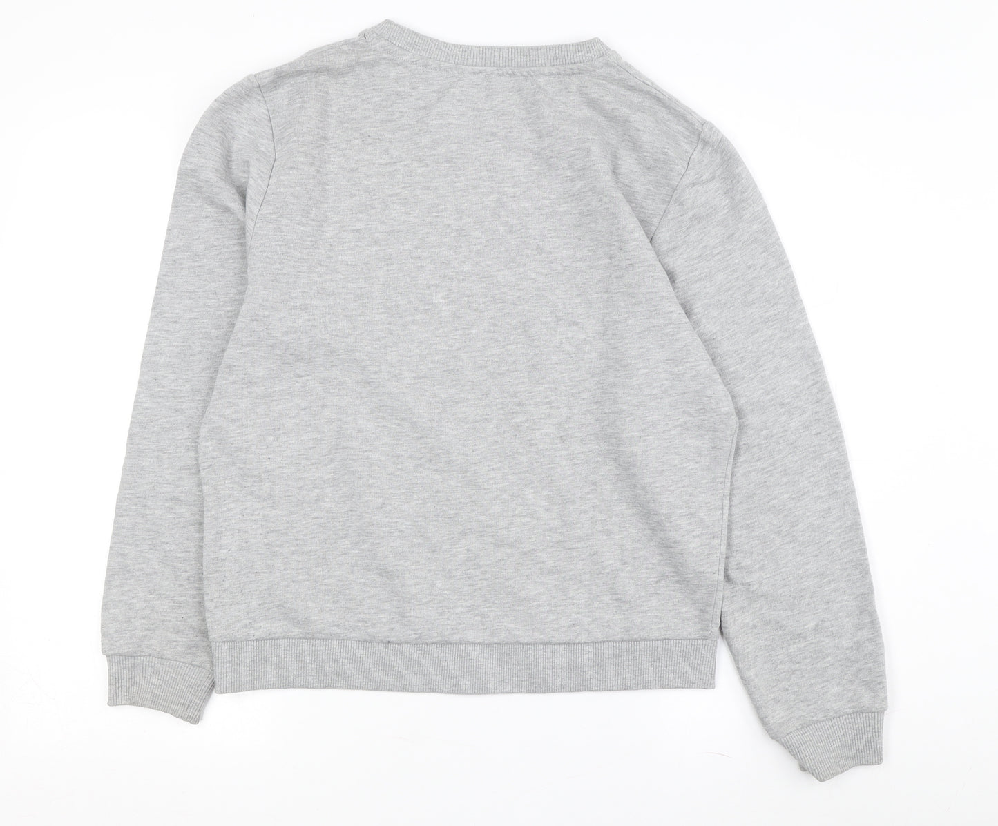 Paris Saint-Germain Grey Unisex Logo Sweatshirt M Pullover