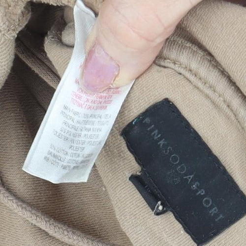 Pink Soda Sport Women’s Brown Hoodie UK Size 8