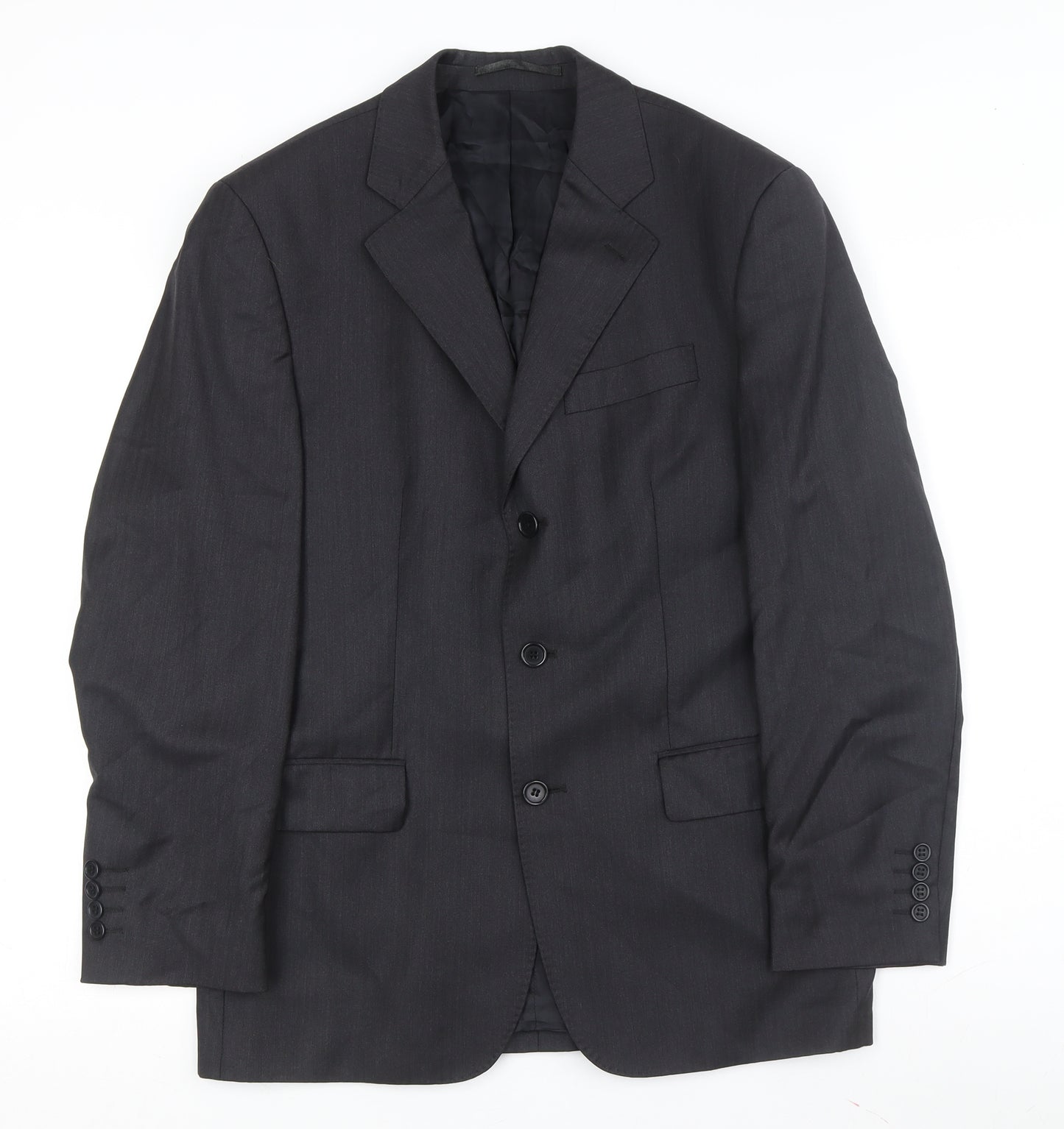 Ermenegildo Zegna Men's Black 38S Suit Jacket