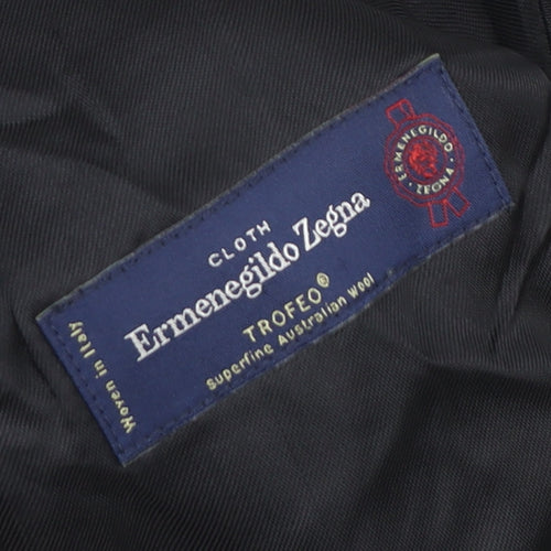 Ermenegildo Zegna Men's Black 38S Suit Jacket