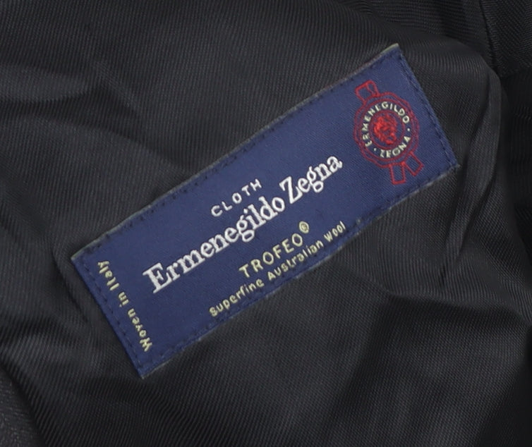 Ermenegildo Zegna Men's Black 38S Suit Jacket