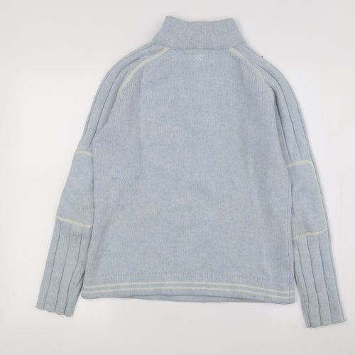 Crew Clothing Co Women's Blue Jumper Size 10
