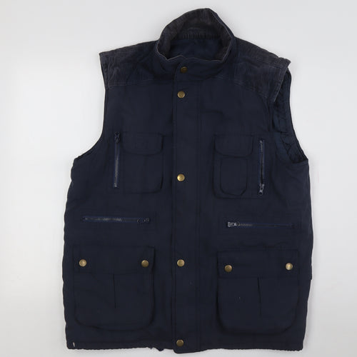 Trek & Trail Blue Men's Waistcoat - Size L
