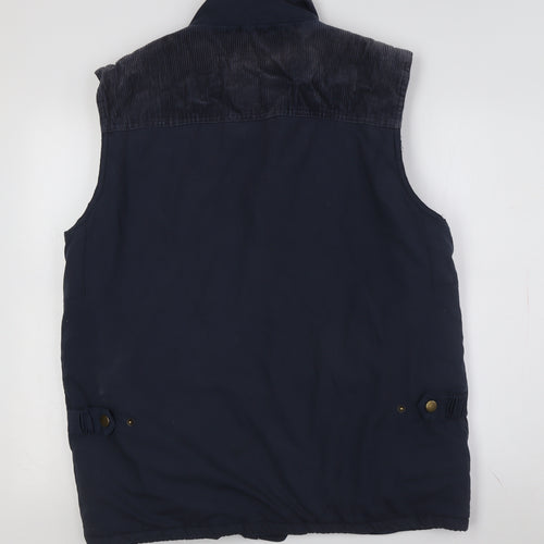 Trek & Trail Blue Men's Waistcoat - Size L