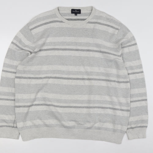 Marks and Spencer Men's Grey 2XL Pullover Jumper