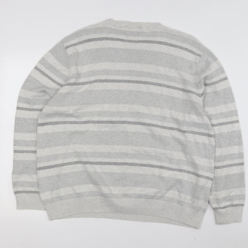Marks and Spencer Men's Grey 2XL Pullover Jumper