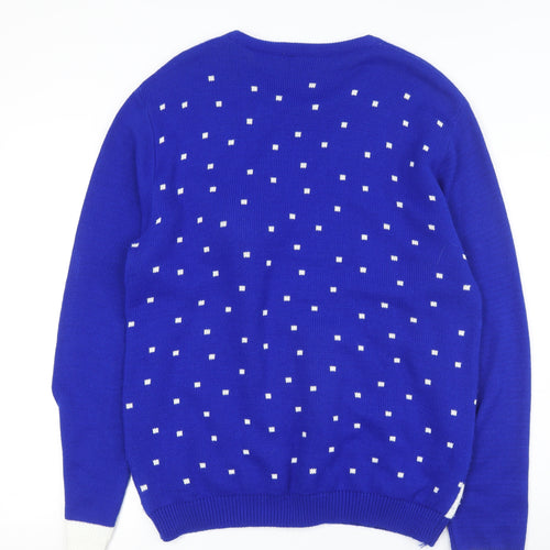 Everton Men's Blue 2XL Christmas Jumper
