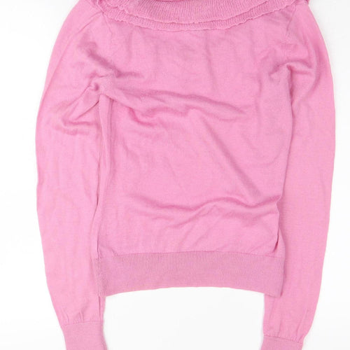 GAP Women's Pink Merino Wool Pullover Jumper, S