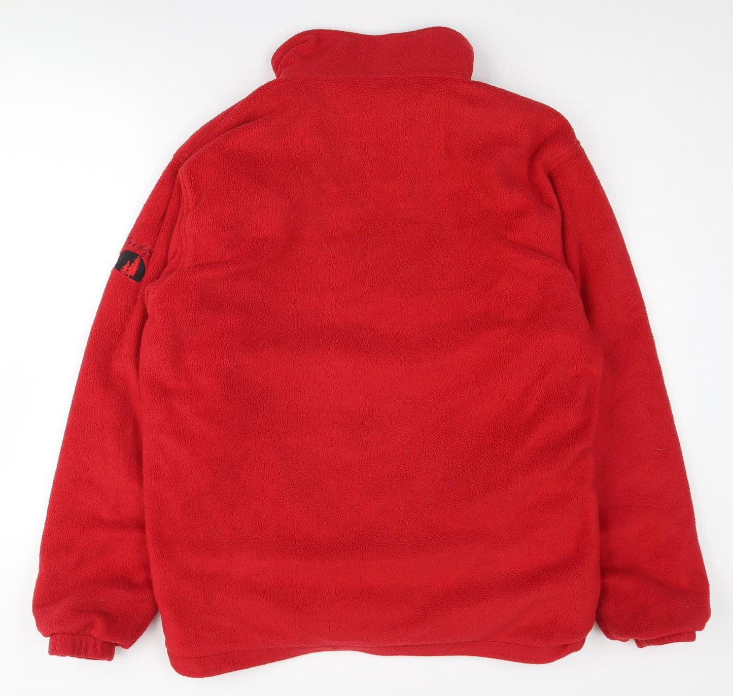 Jack Murphy Women's Red Fleece Jacket Size 12