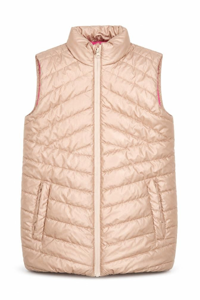 Mountain Warehouse Girls Beige Puffer Jacket 13 Years