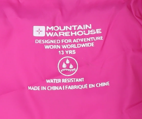 Mountain Warehouse Girls Beige Puffer Jacket 13 Years