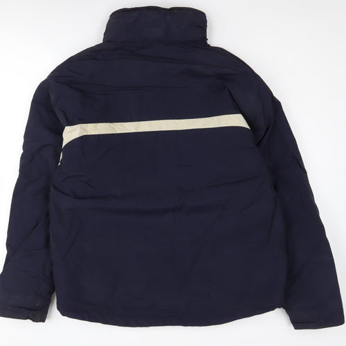 GAP Men's Blue S Puffer Jacket - Winter, Casual Style
