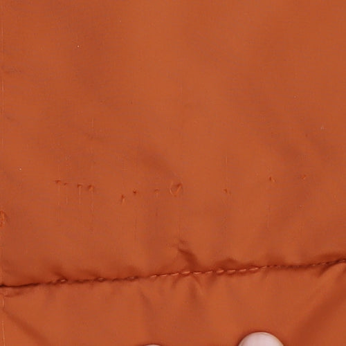 Monki Women's Orange Puffer Jacket Size S