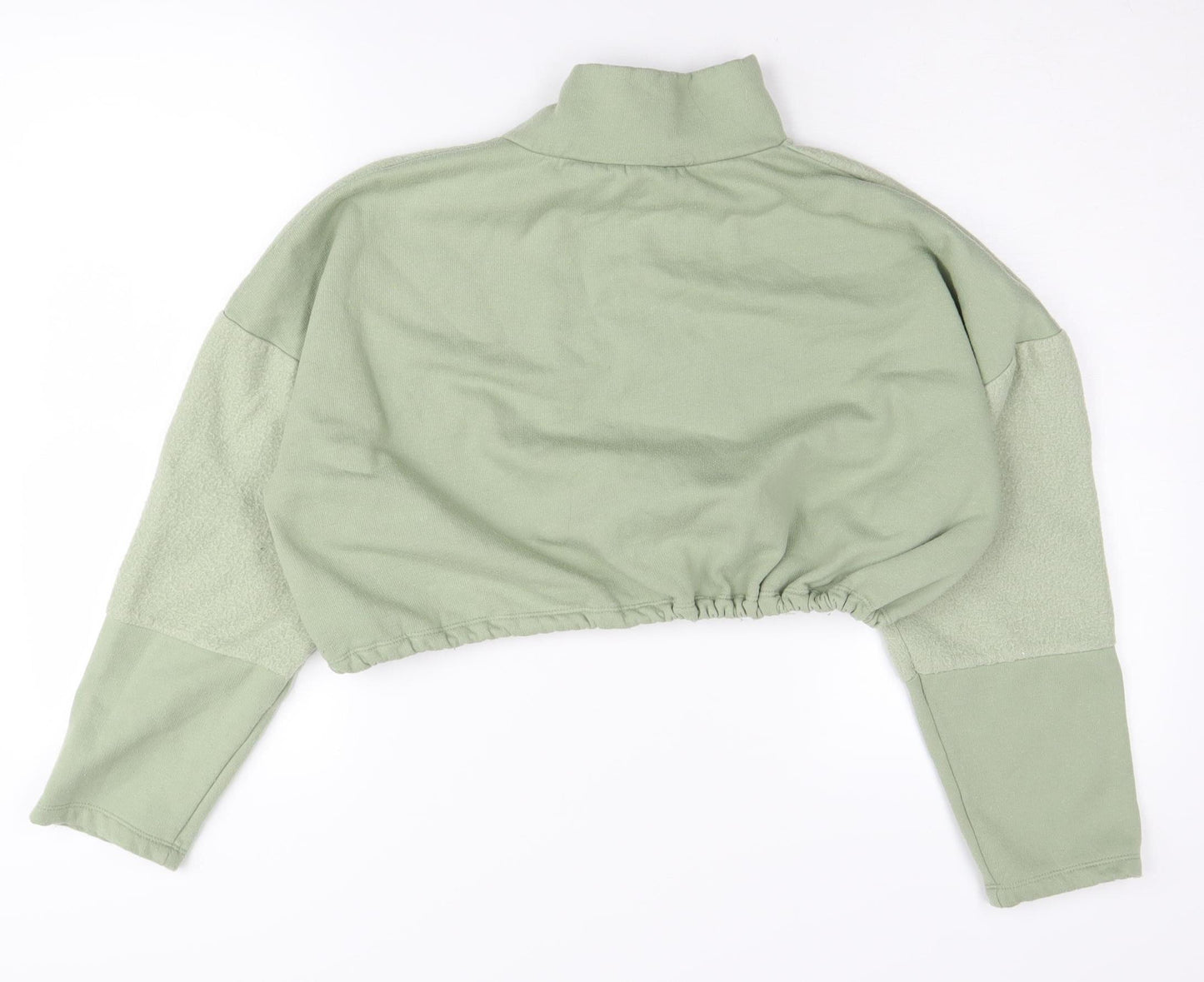 Topshop Women’s Green Pullover Sweatshirt Size S