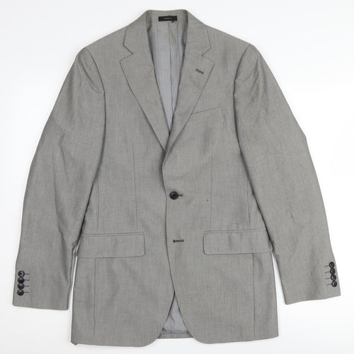 J. Ferrar Men's Grey Suit Jacket, 34R, Classic Style