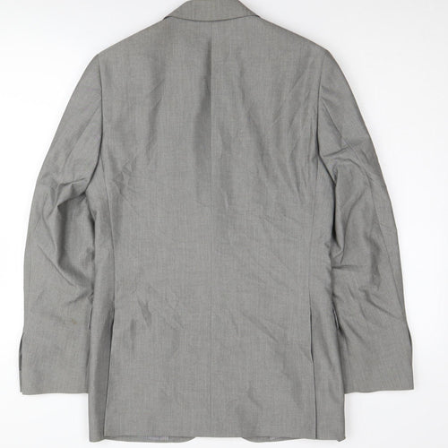 J. Ferrar Men's Grey Suit Jacket, 34R, Classic Style
