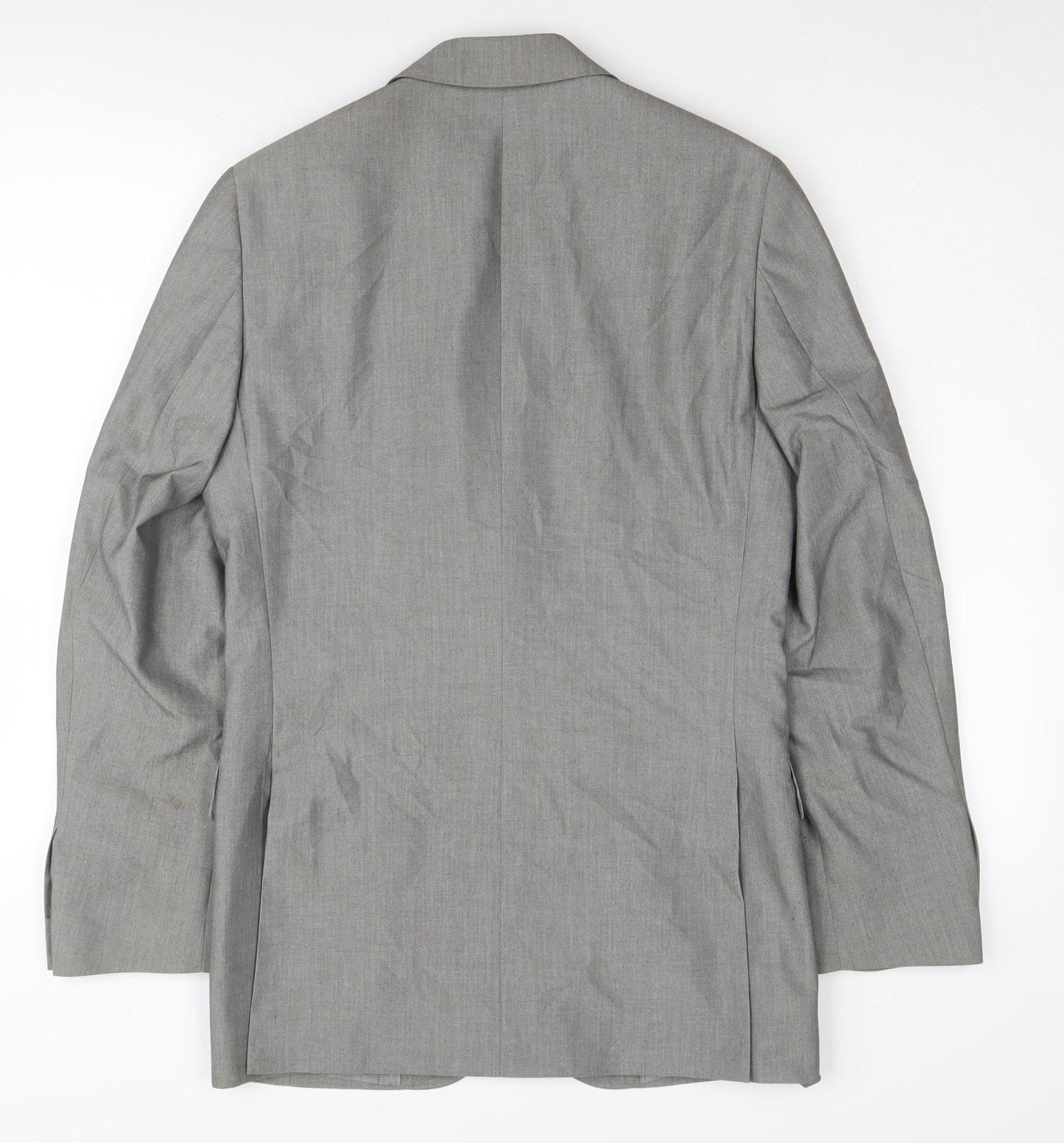 J. Ferrar Men's Grey Suit Jacket, 34R, Classic Style