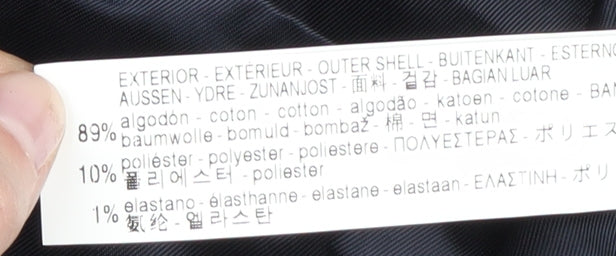 Zara Women Multicoloured Check Tweed Coat Size 12