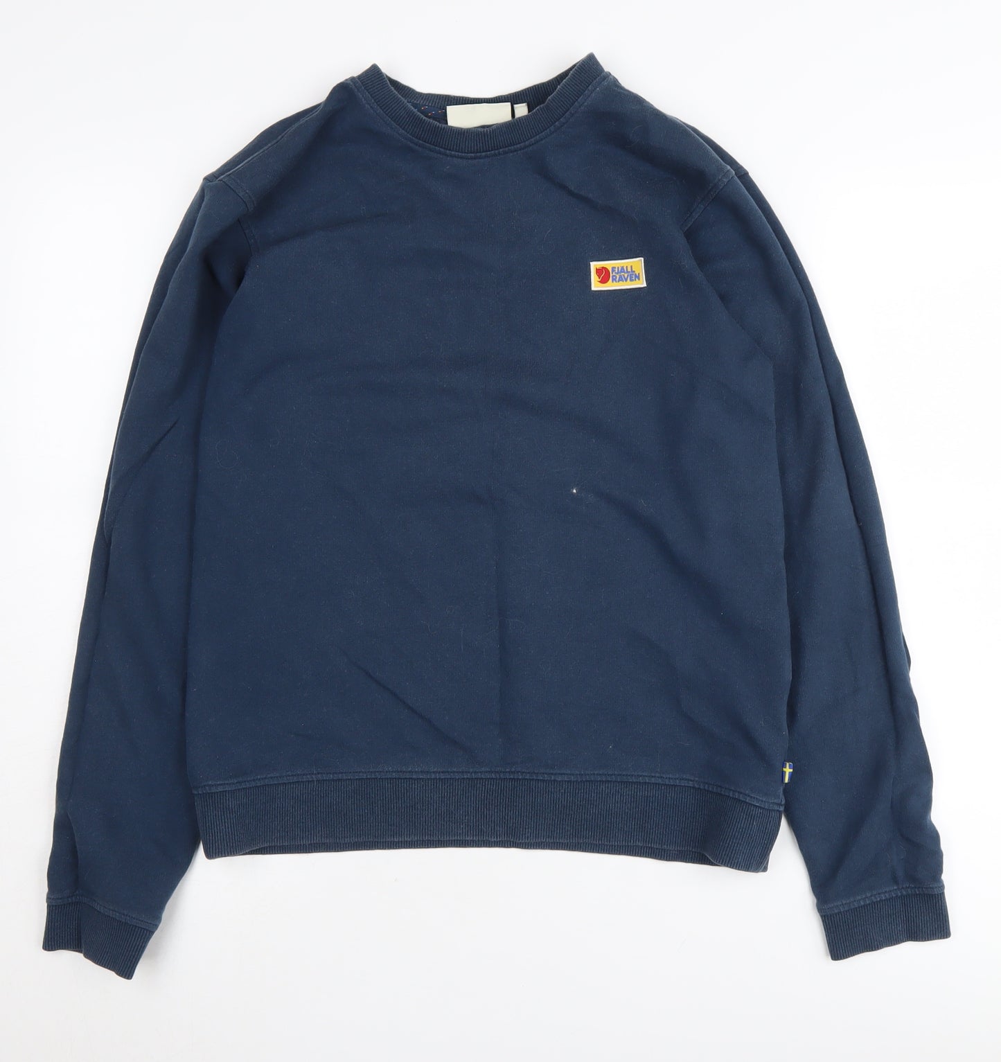 Fjällräven Men's Blue Pullover Sweatshirt, Size S