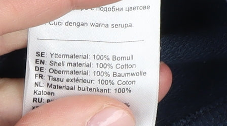 Fjällräven Men's Blue Pullover Sweatshirt, Size S