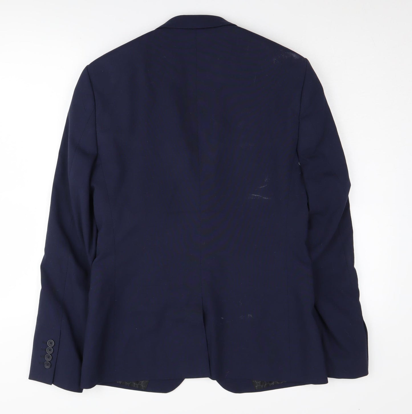 ASOS Men's Blue Blazer, 38 Chest, Regular Fit