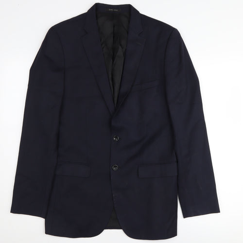 Zara Man Black Blazer, Size 38, Men's Formal Jacket