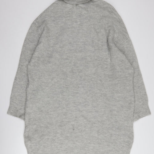 Stradivarius Grey Cowl Neck Women's Pullover Jumper