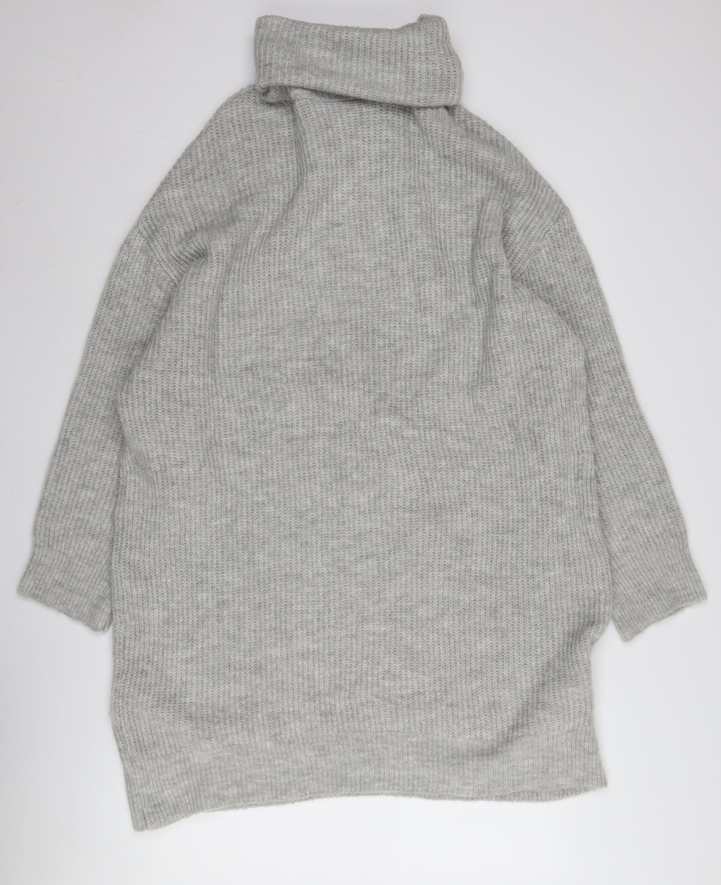 Stradivarius Grey Cowl Neck Women's Pullover Jumper