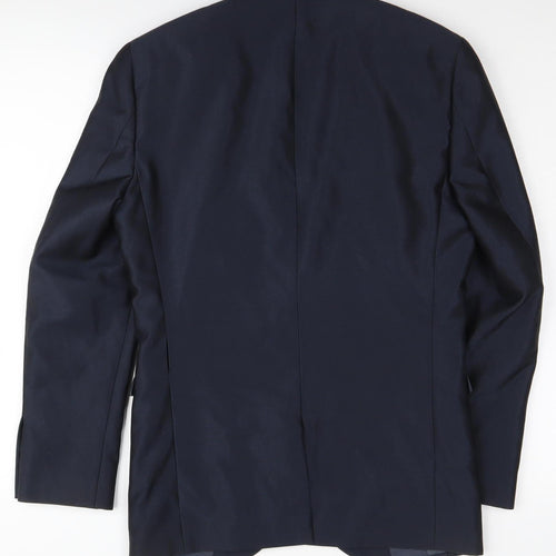 Next Men's Blue Slim Blazer, 36S, Formal