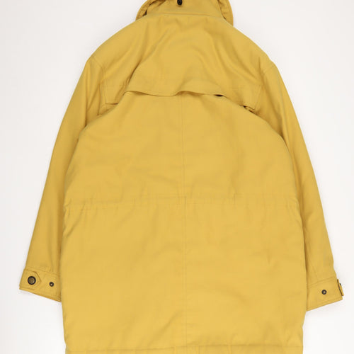 Dannimac Women's Yellow Mid-Length Basic Coat M