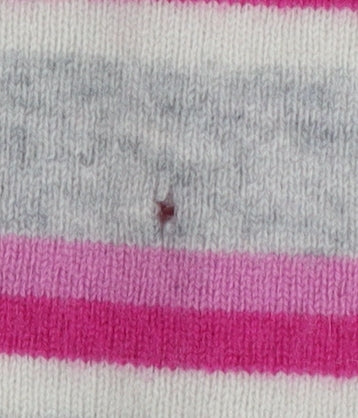 John Lewis Women's Multicoloured Striped Cashmere Jumper
