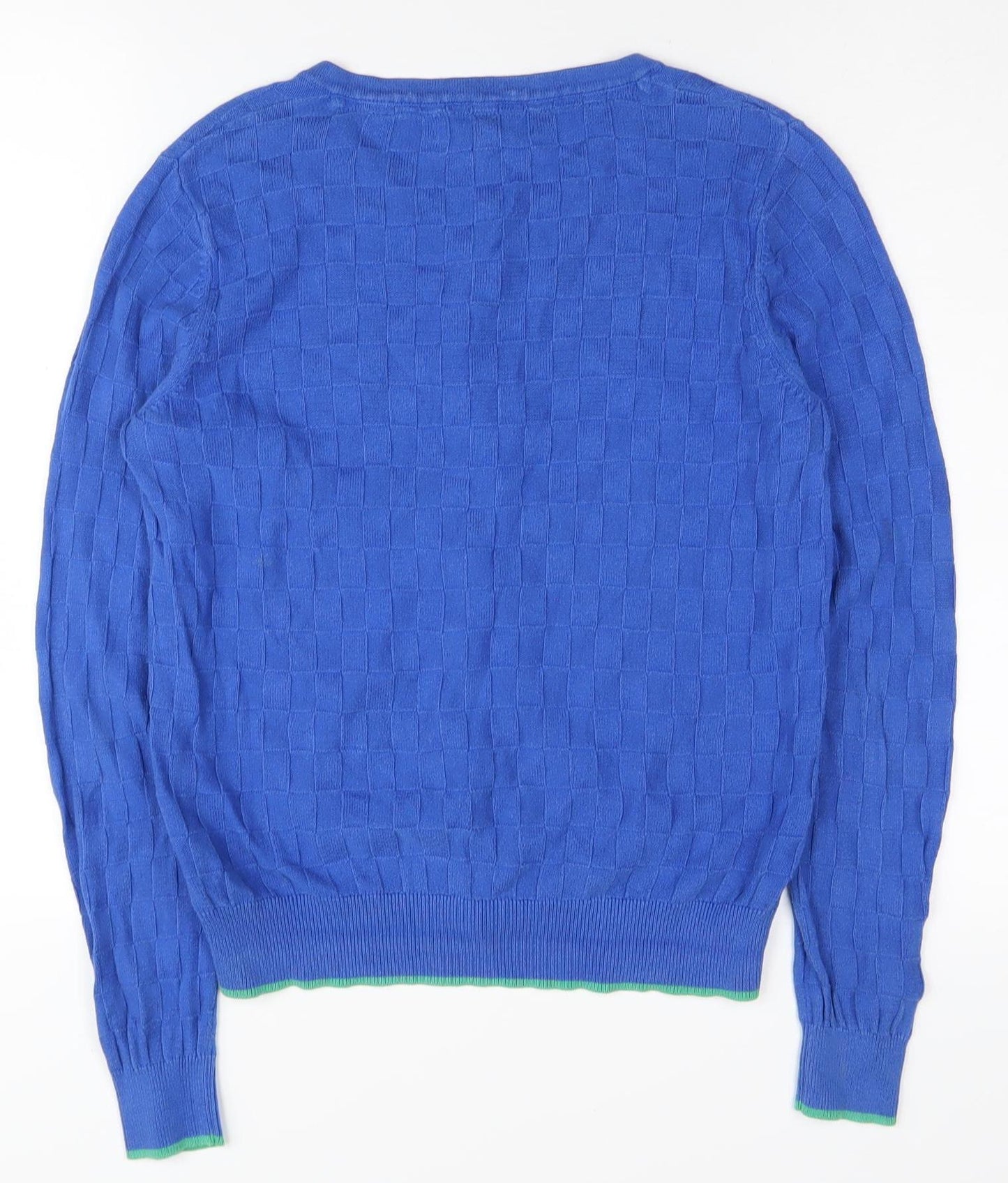 Dickins & Jones Women's Blue Cotton Cardigan Size S