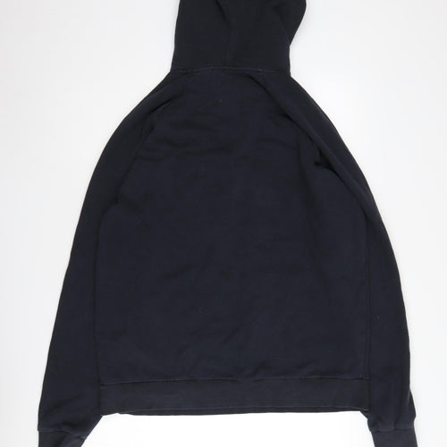 Under Armour Men's Black Hooded Pullover Logo Hoodie, Size L