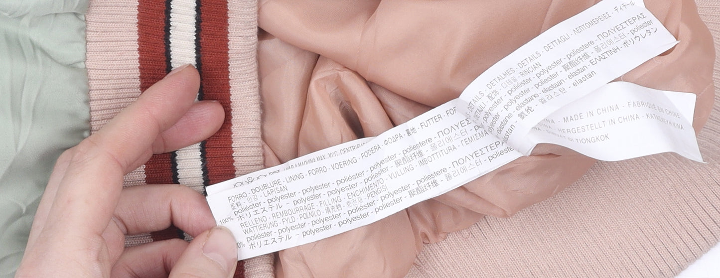 Zara Girls Green Bomber Jacket, Size 11-12 Years, Lined